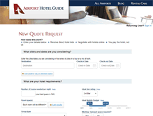 Tablet Screenshot of groups.airporthotelguide.com
